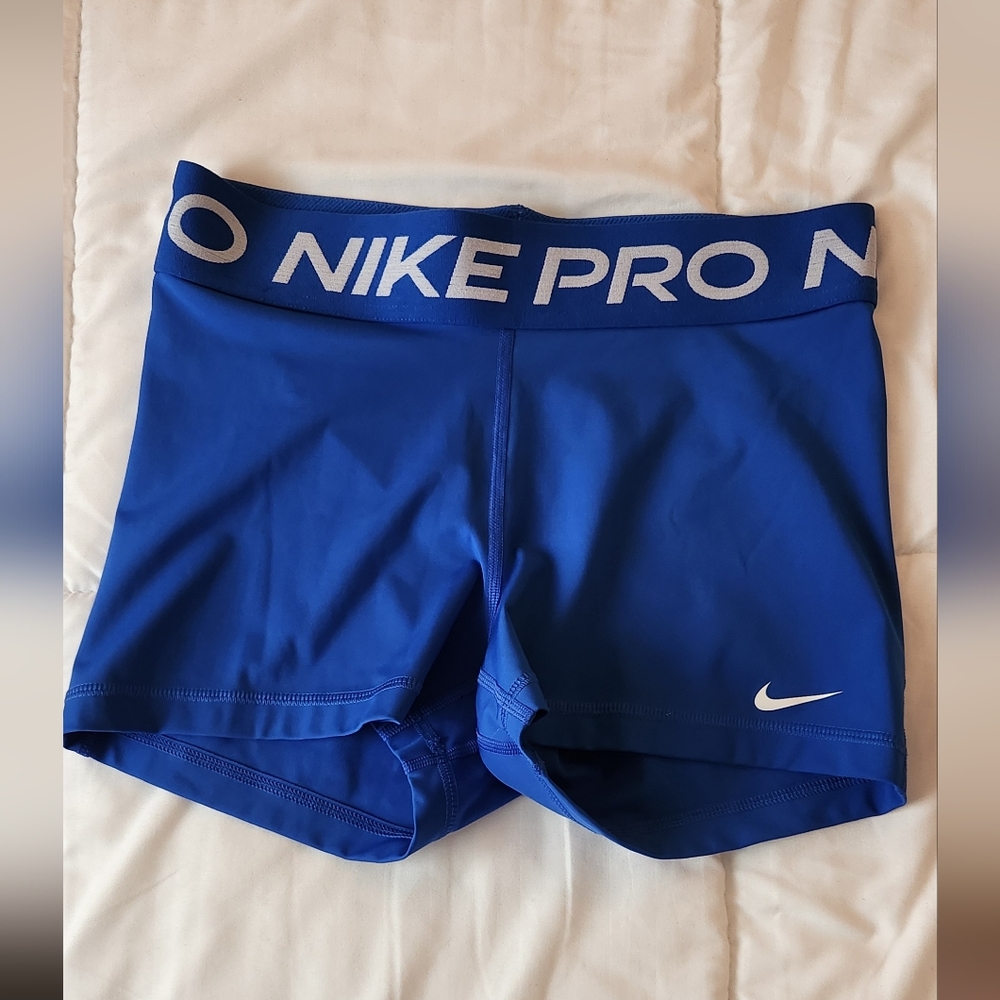 Nike Dri-FIT Blue Athletic Shorts